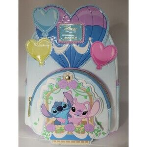 Loungefly Disney Lilo & Stitch Angel Hot Air Ballon Mini Backpack